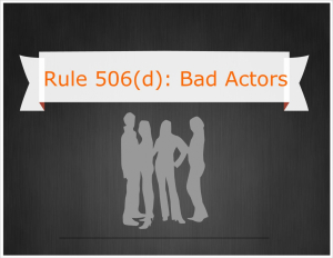 rule506(d)